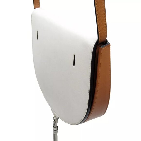 Auth LOEWE Heel Bag Shoulder Bag white leather - Picture 2 of 11